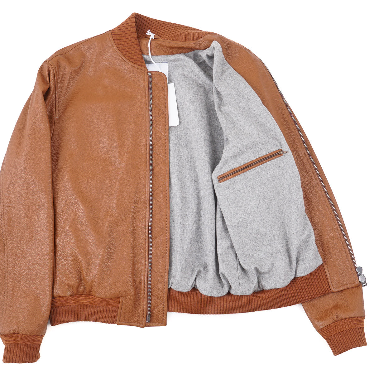 Manto Wool-Lined Deerskin Leather Jacket - Top Shelf Apparel