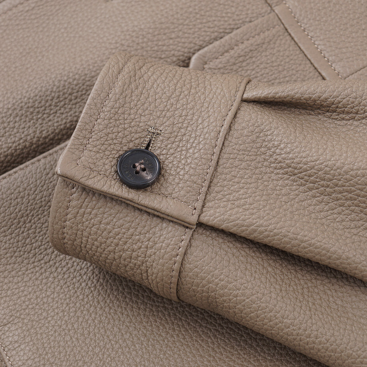 Manto Deerskin Leather Field Jacket - Top Shelf Apparel