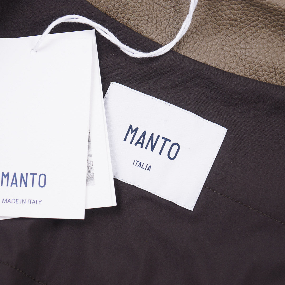 Manto Deerskin Leather Field Jacket - Top Shelf Apparel