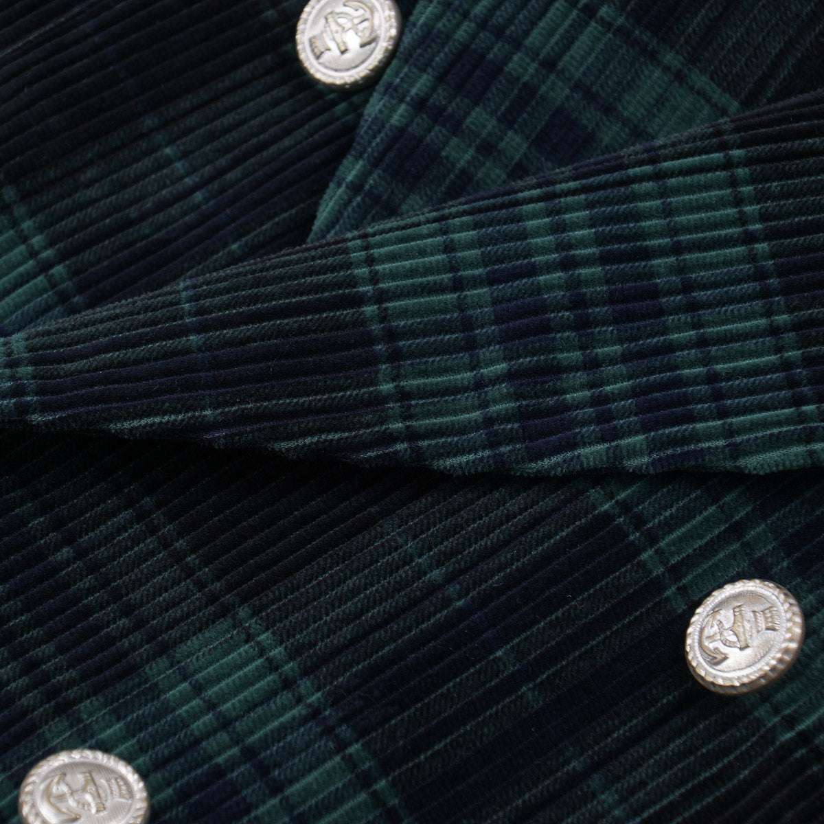 Sartorio Tartan Plaid Corduroy Blazer - Top Shelf Apparel