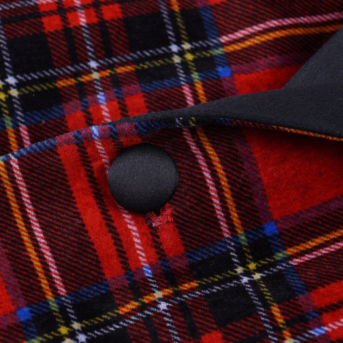Sartorio Tartan Plaid Velvet Dinner Jacket - Top Shelf Apparel