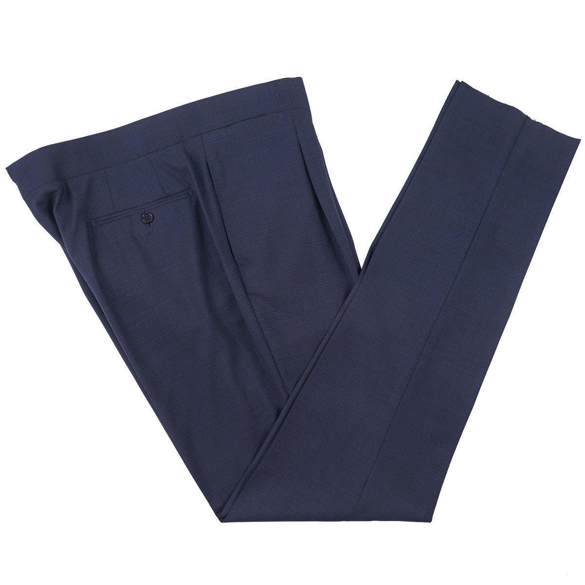 Sartorio Blue Woven Wool Tuxedo