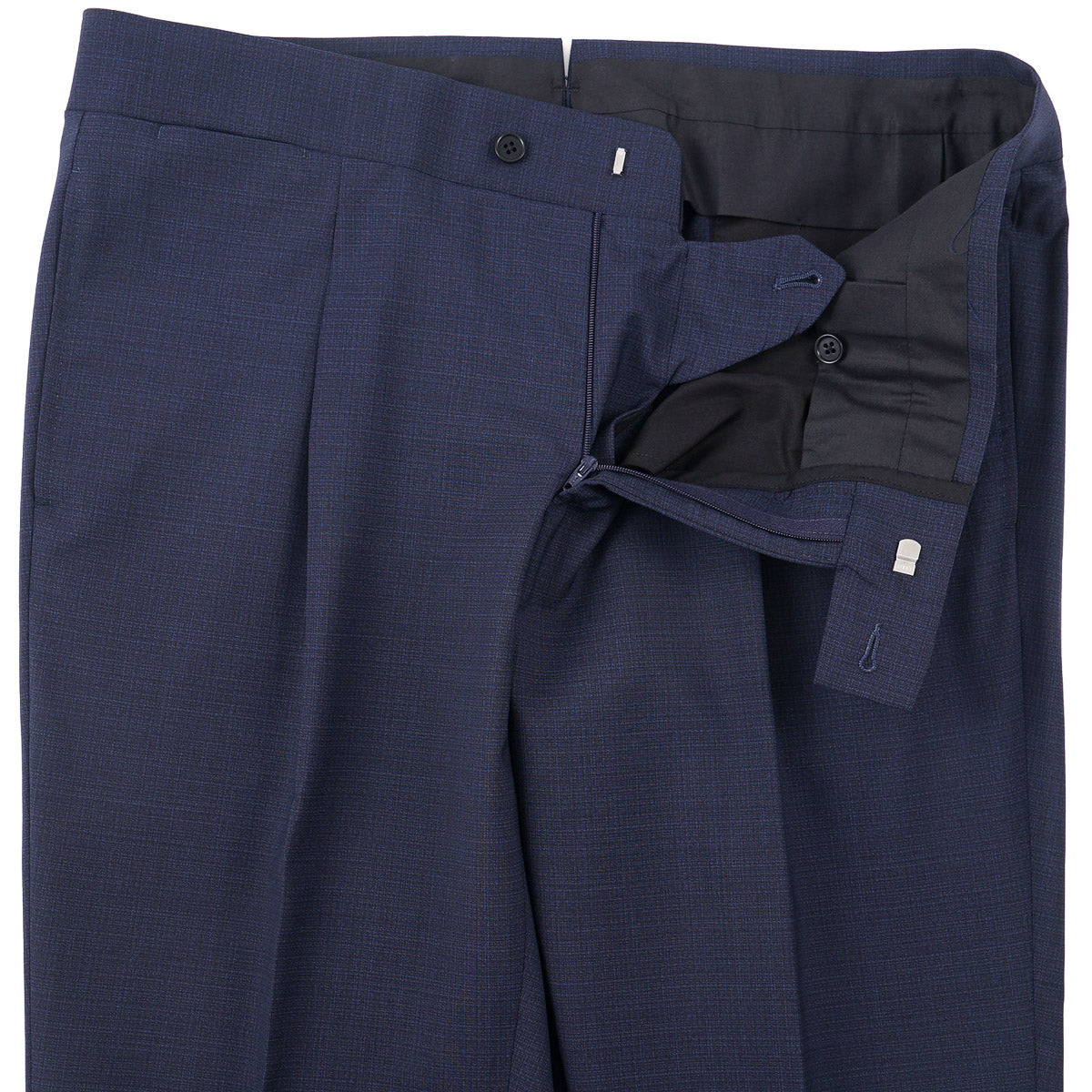 Sartorio Blue Woven Wool Tuxedo