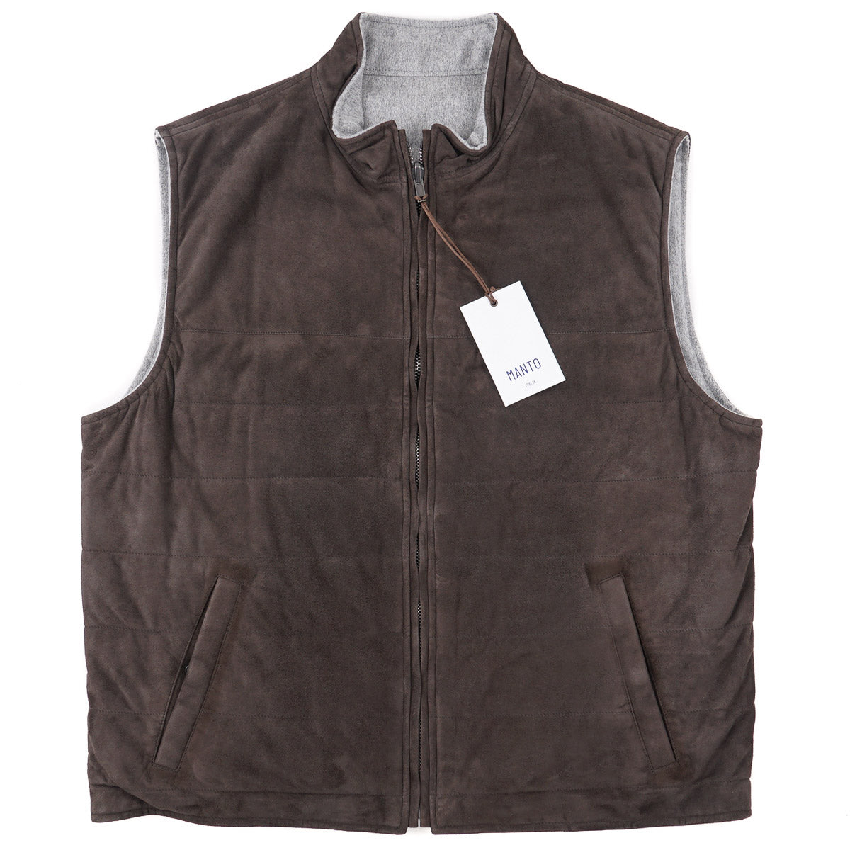 Manto Reversible Lambskin Suede Vest
