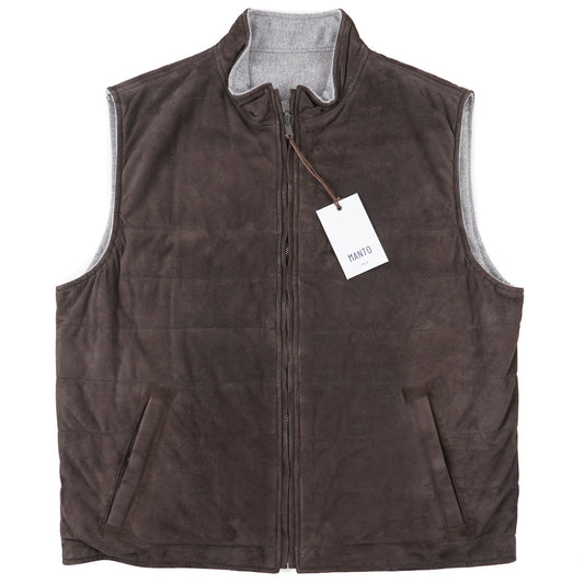 Manto Reversible Lambskin Suede Vest