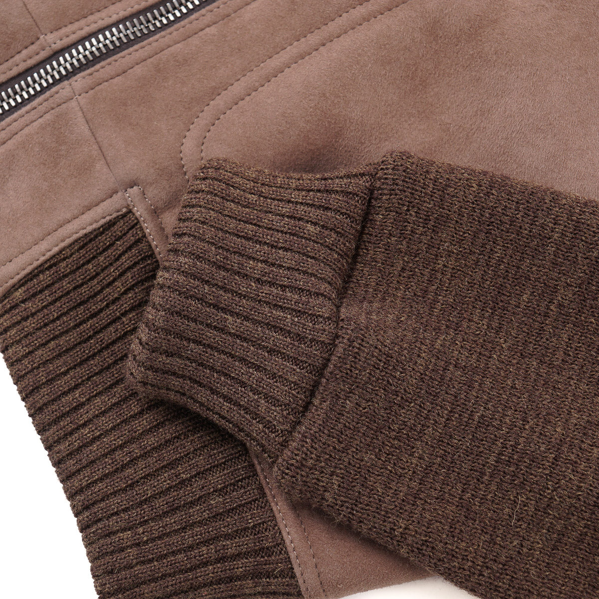 Manto Shearling Leather Hooded Jacket