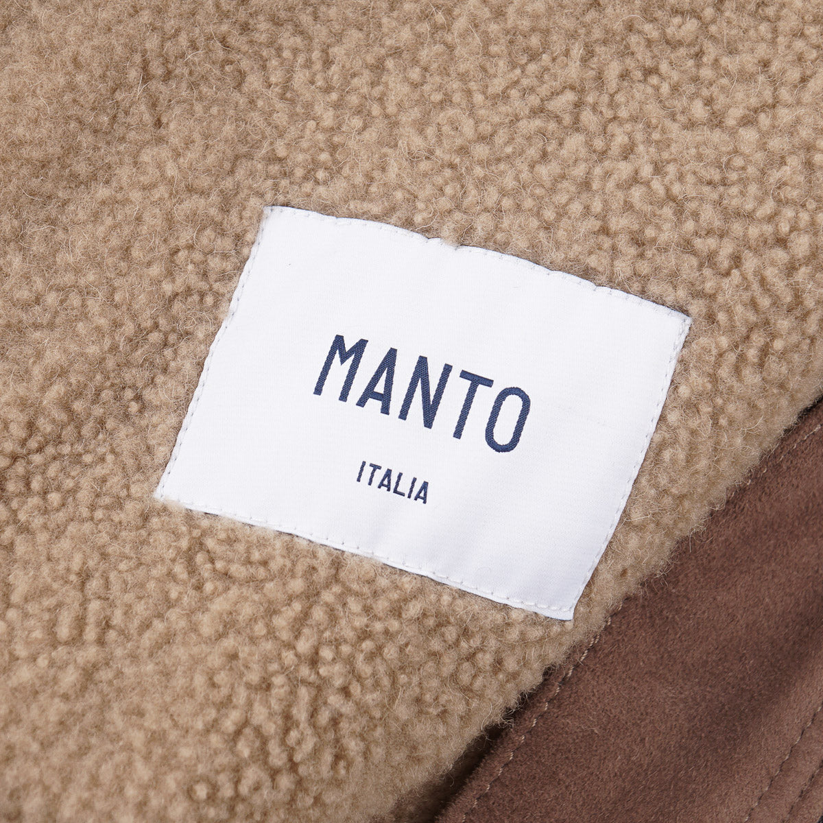 Manto Shearling Leather Hooded Jacket
