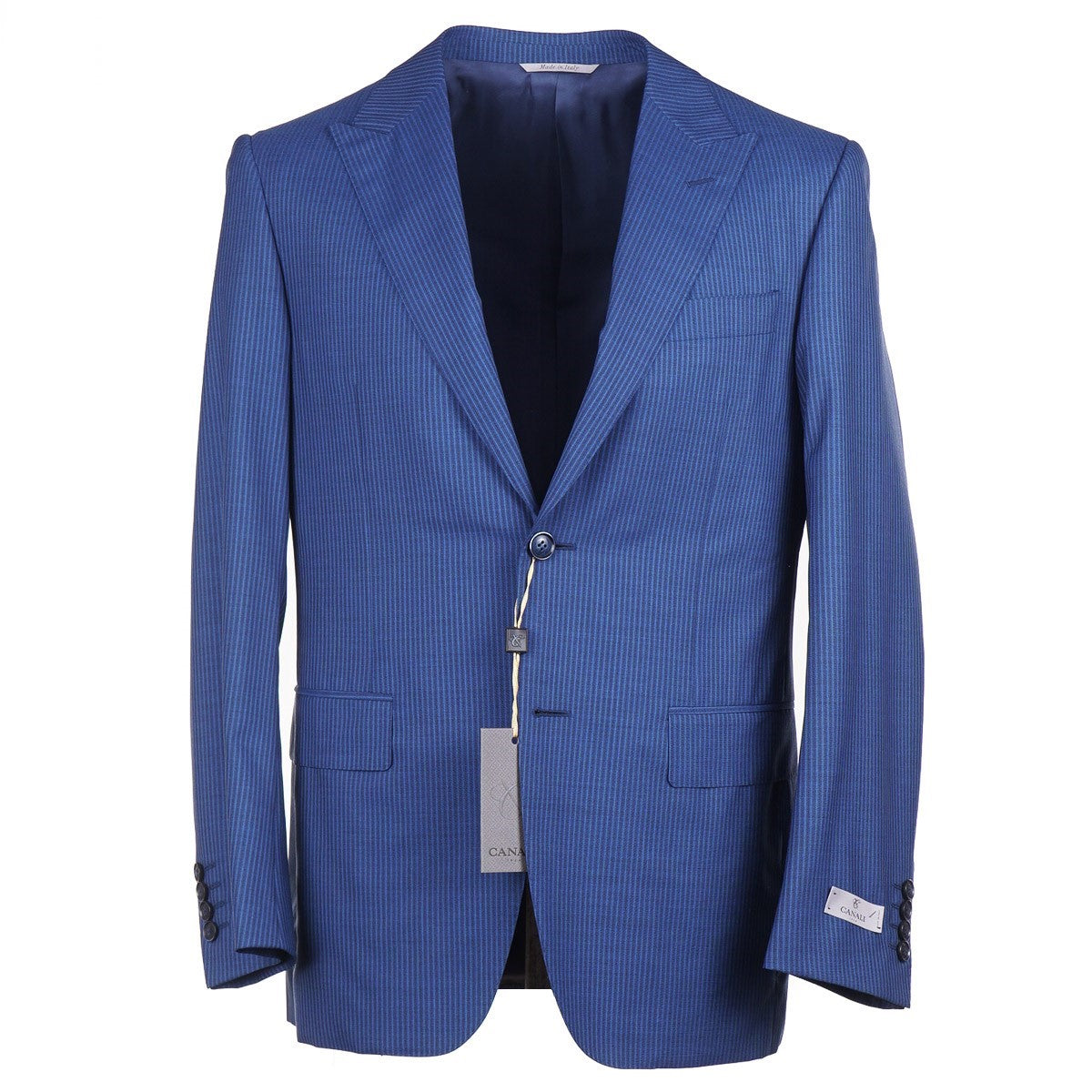 Canali Regular-Fit Peak Lapel Wool Suit - Top Shelf Apparel