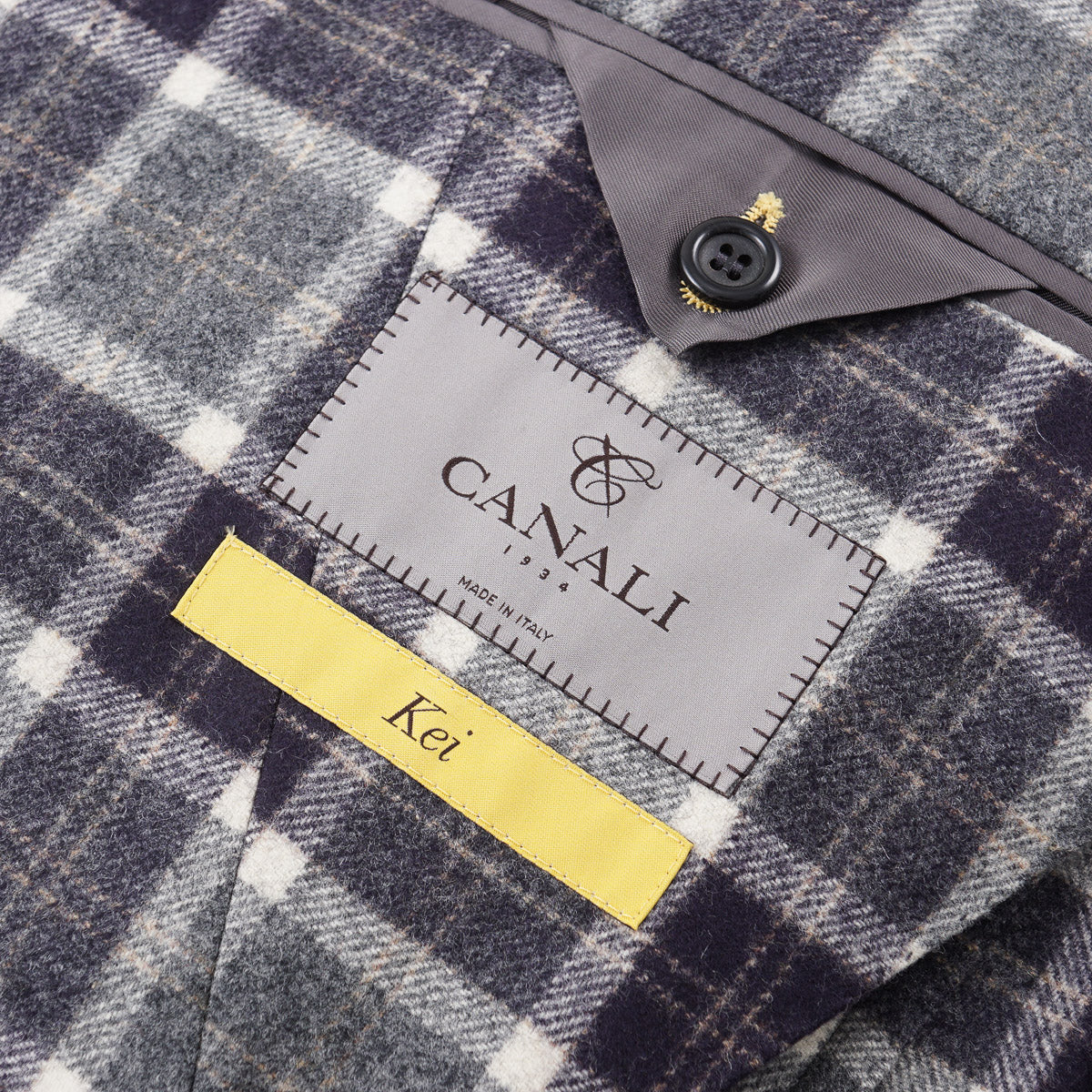 Canali Flannel Wool 'Kei' Sport Coat - Top Shelf Apparel