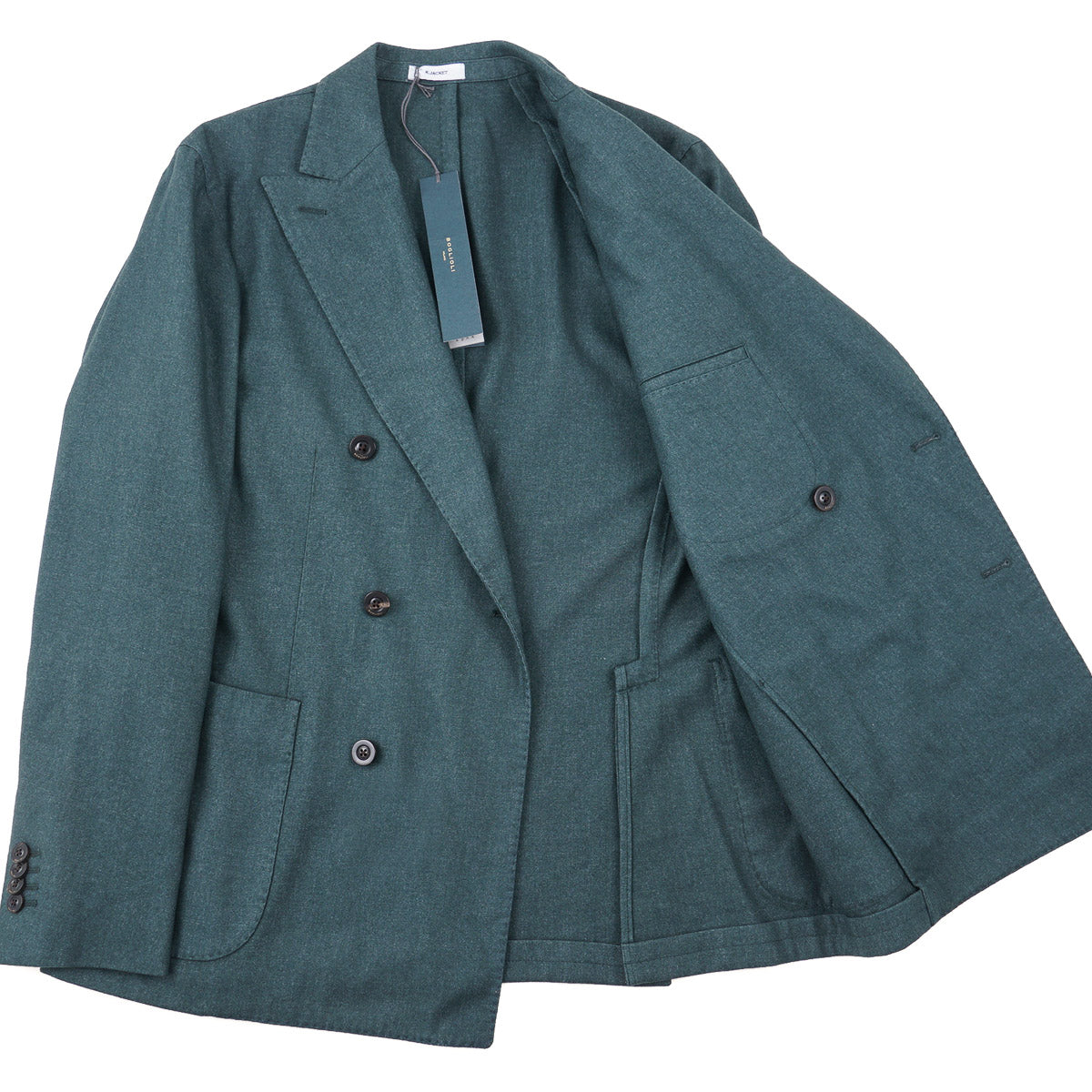 Boglioli Soft Flannel Wool 'K Jacket'