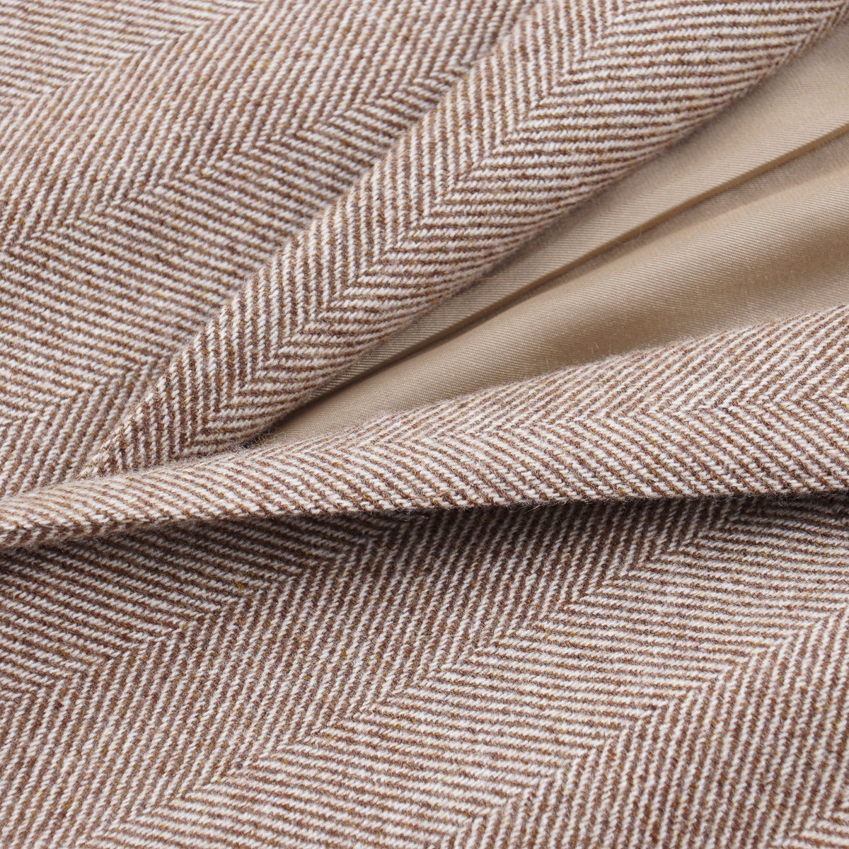 Sartoria Partenopea Herringbone Cashmere Sport Coat