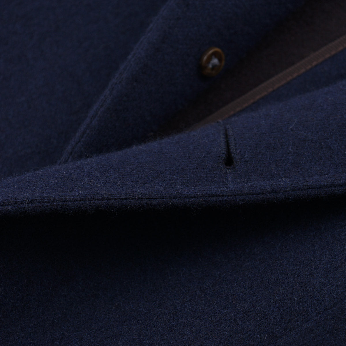 Fedeli Unstructured Flannel Cashmere Blazer