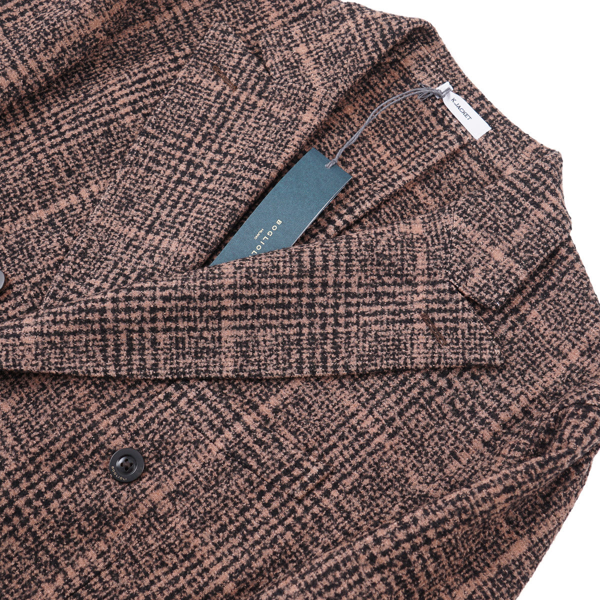 Boglioli Boucle Wool-Silk 'K Jacket'