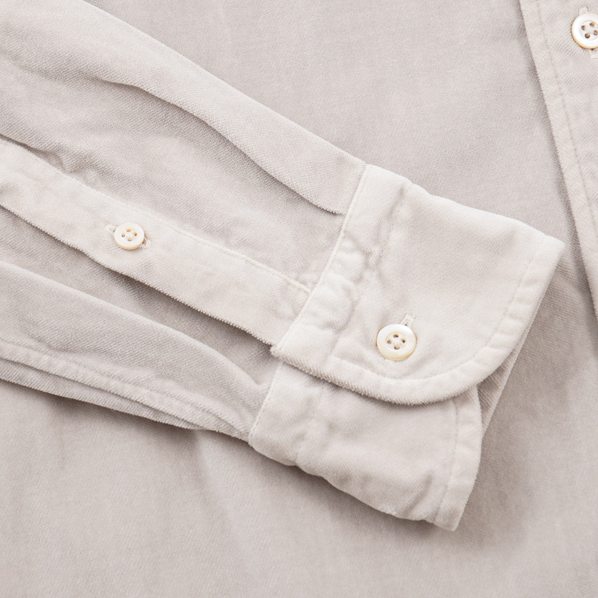 Boglioli Brushed Velvet Cotton Overshirt