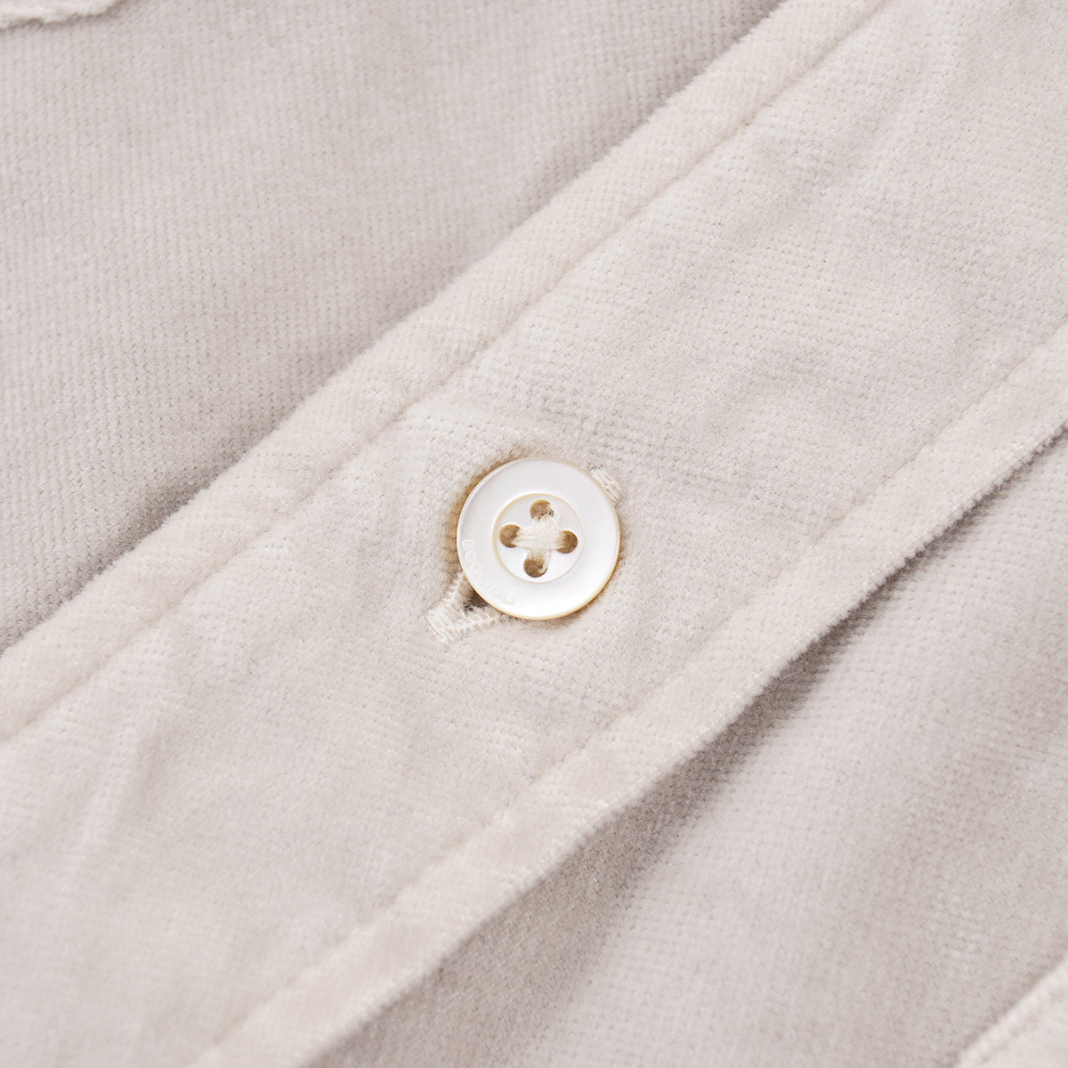 Boglioli Brushed Velvet Cotton Overshirt