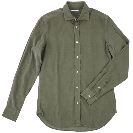 Boglioli Corduroy Cotton Sport Shirt