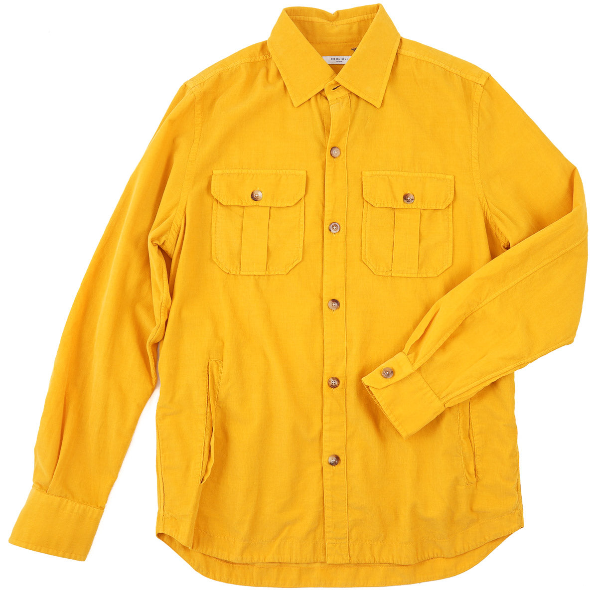 Boglioli Corduroy Cotton Overshirt