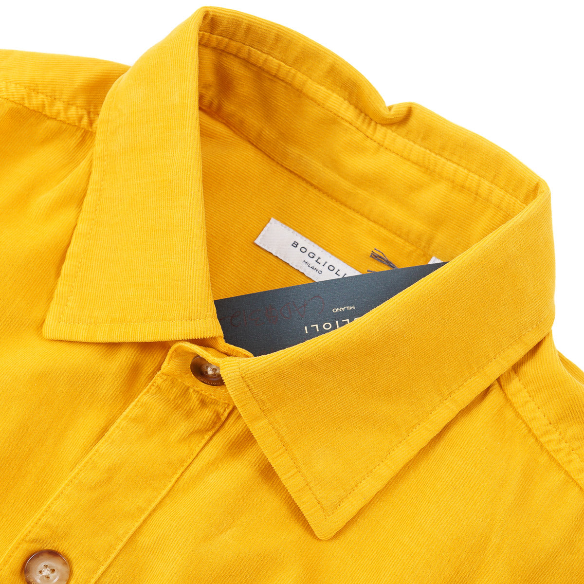 Boglioli Corduroy Cotton Overshirt