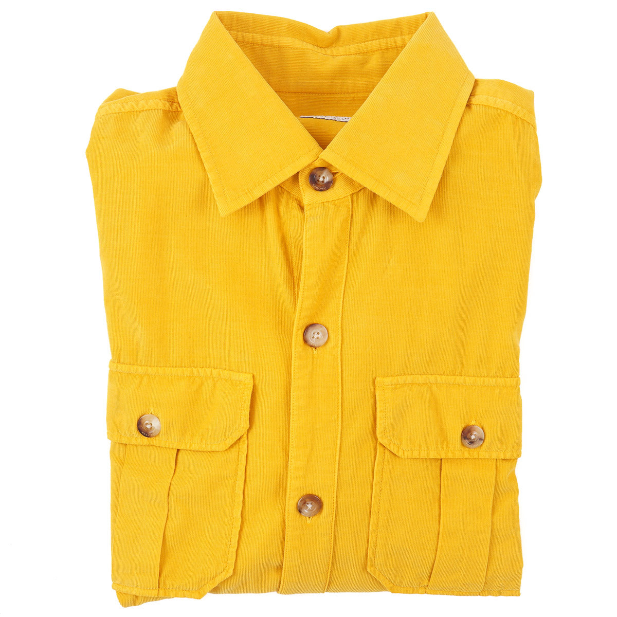 Boglioli Corduroy Cotton Overshirt