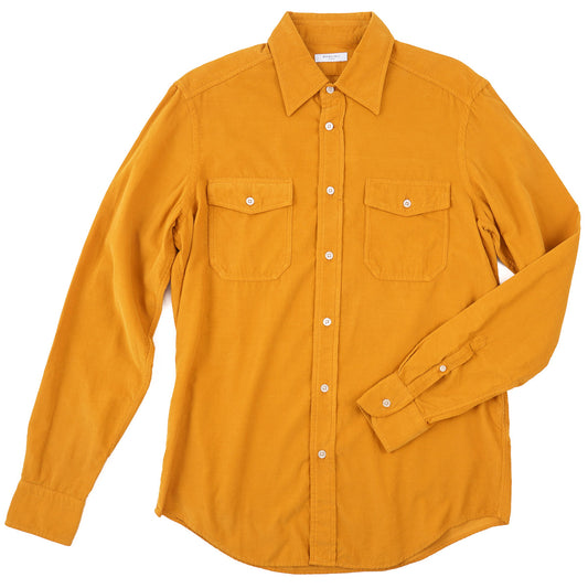 Boglioli Corduroy Cotton Sport Shirt