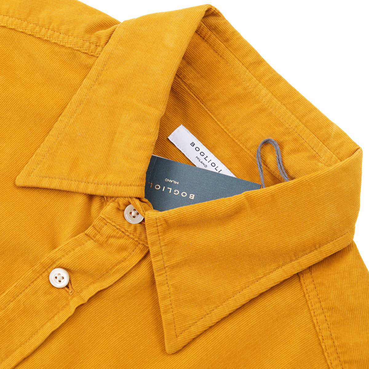 Boglioli Corduroy Cotton Sport Shirt