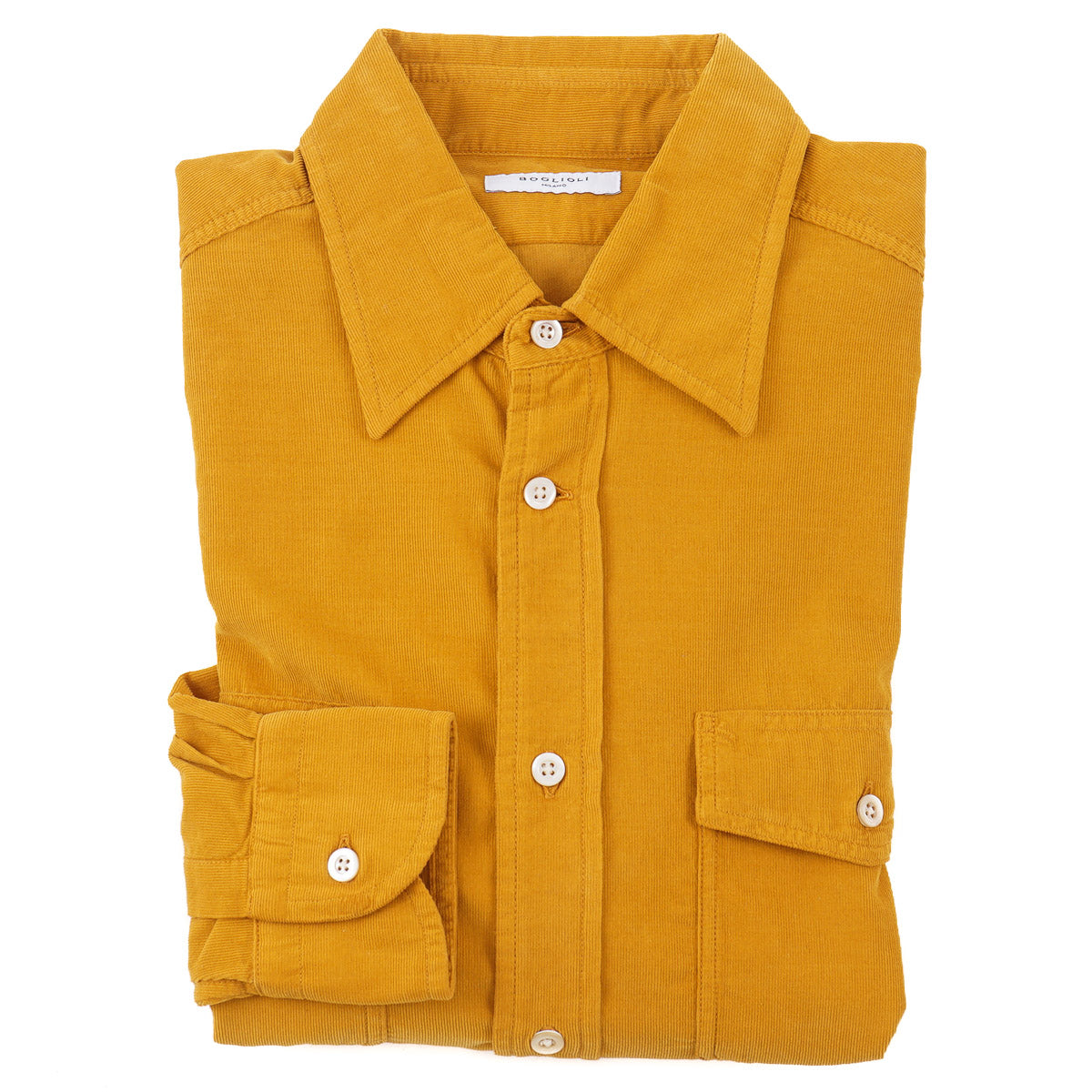Boglioli Corduroy Cotton Sport Shirt