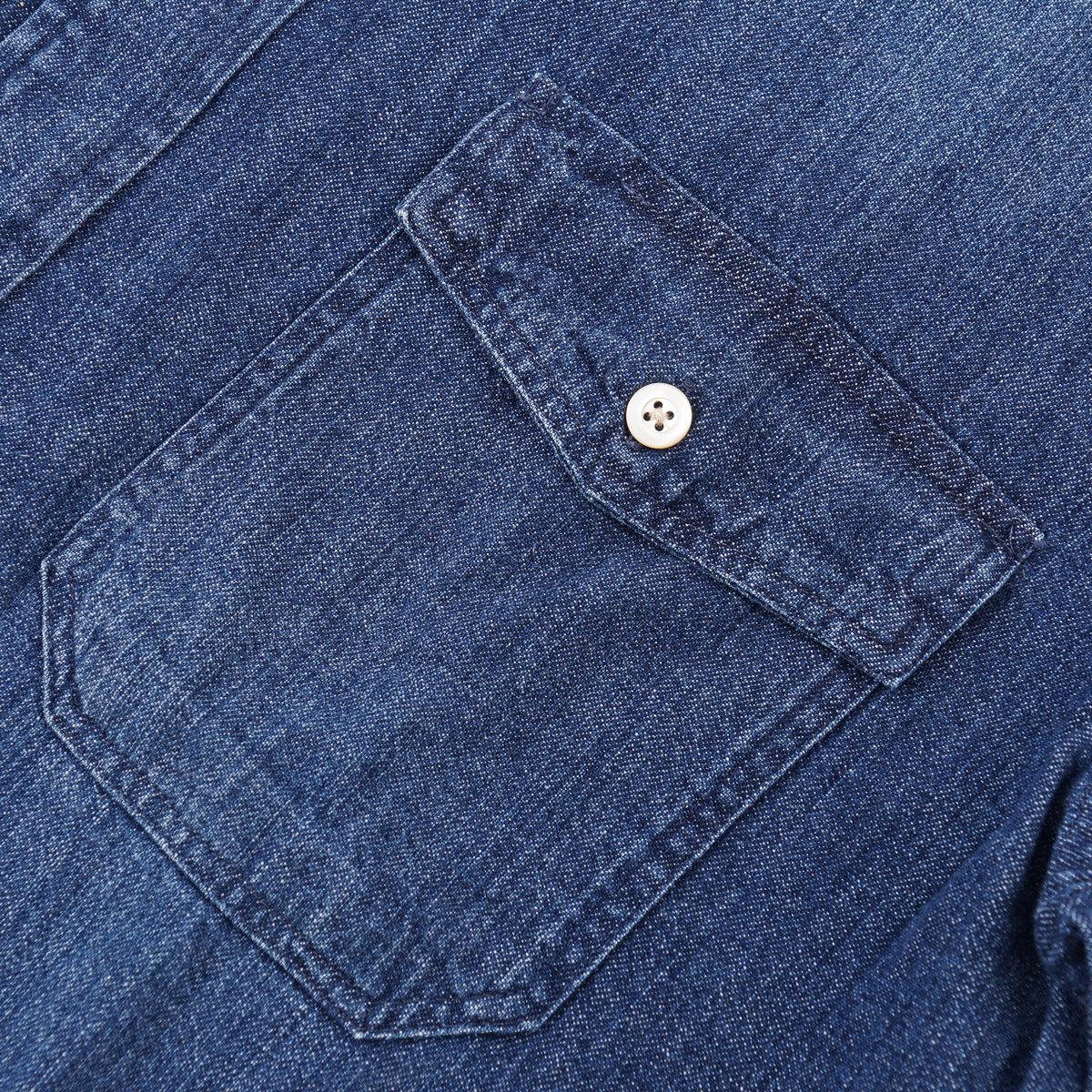 Boglioli Garment-Washed Denim Overshirt