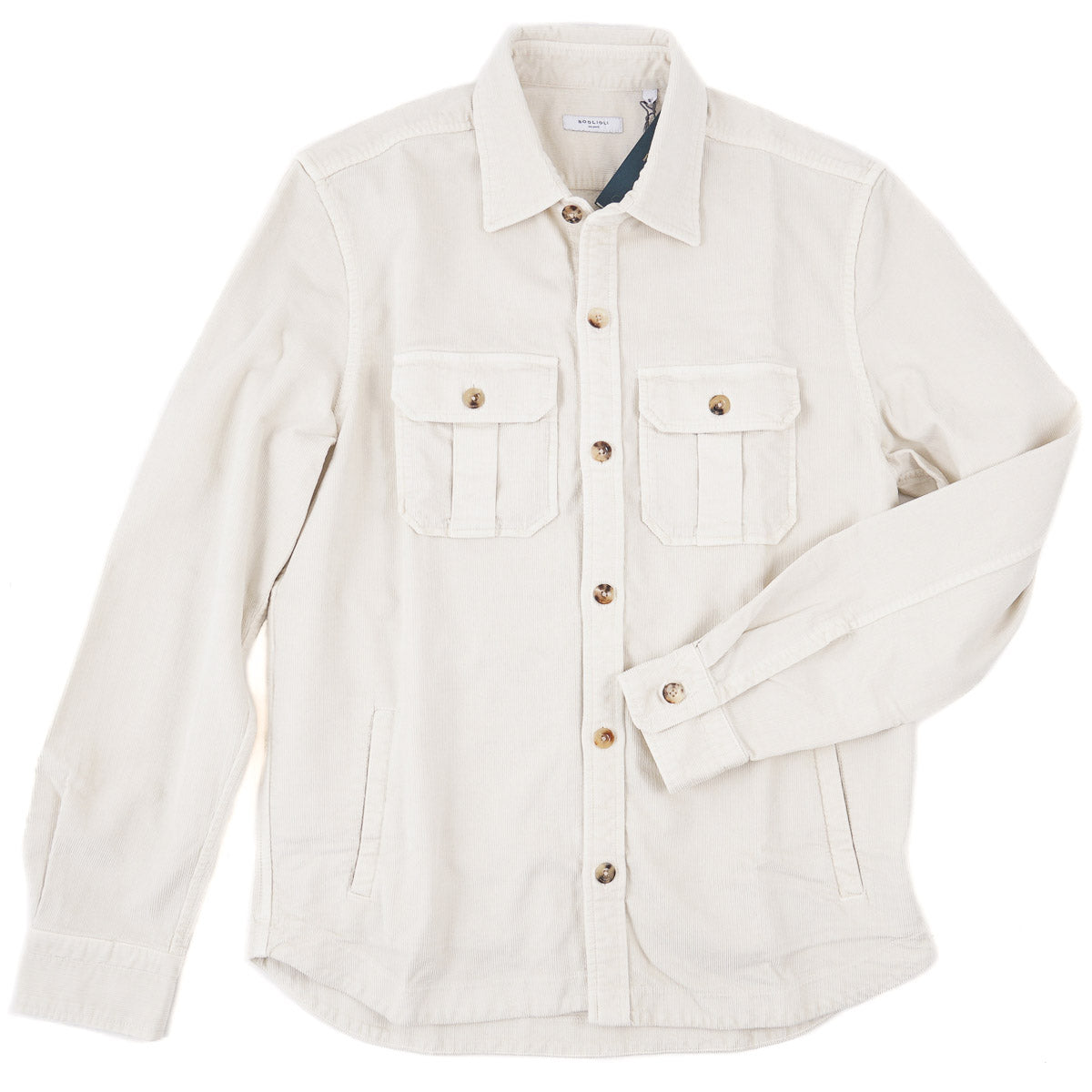 Boglioli Corduroy Cotton Shirt-Jacket
