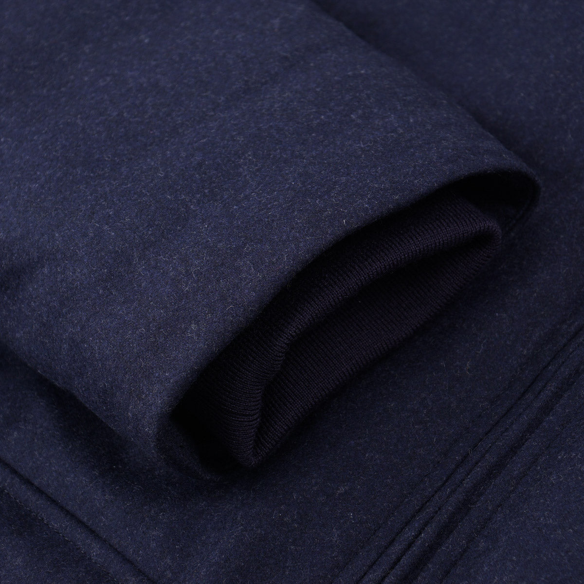 Boglioli Flannel Wool Hooded Down Jacket