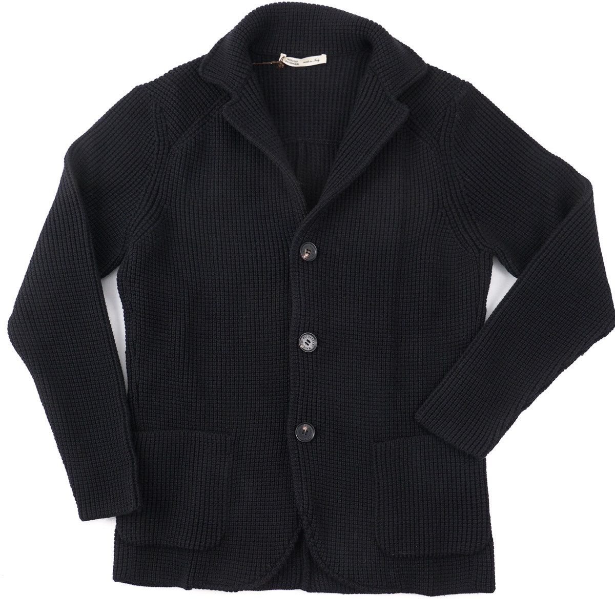 Maurizio Baldassari Knit Wool Sweater-Blazer - Top Shelf Apparel