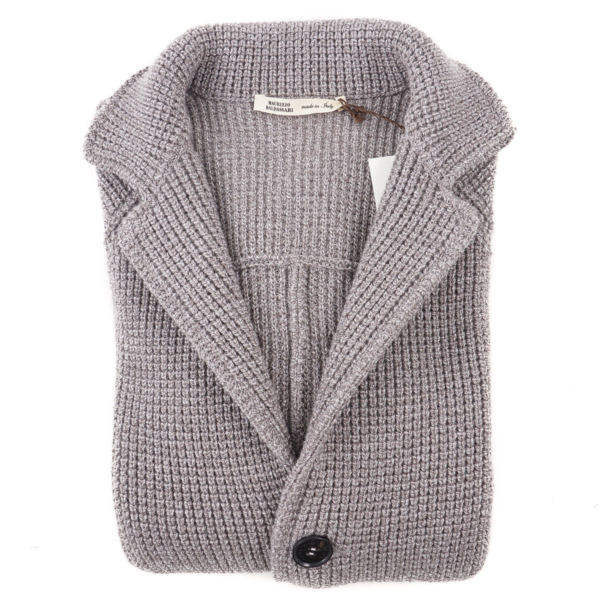 Maurizio Baldassari Knit Wool Sweater-Blazer