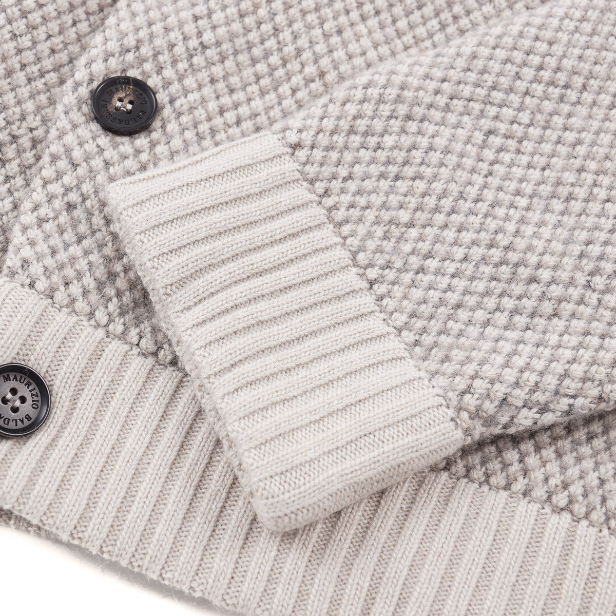 Maurizio Baldassari Knit Wool Sweater-Jacket - Top Shelf Apparel