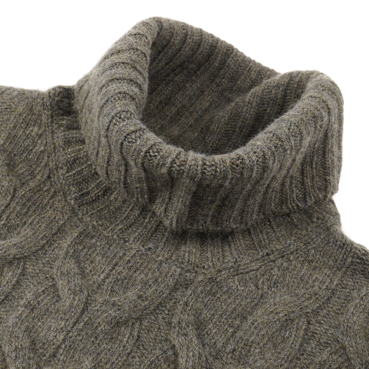 Fedeli Wool-Cashmere Cable Knit Sweater - Top Shelf Apparel