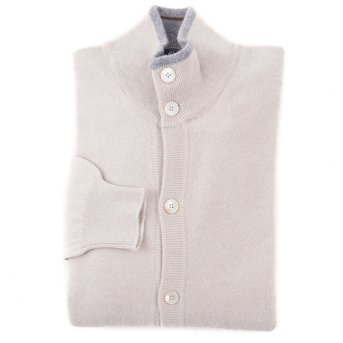 Fedeli Buttoned Cashmere Cardigan Sweater - Top Shelf Apparel