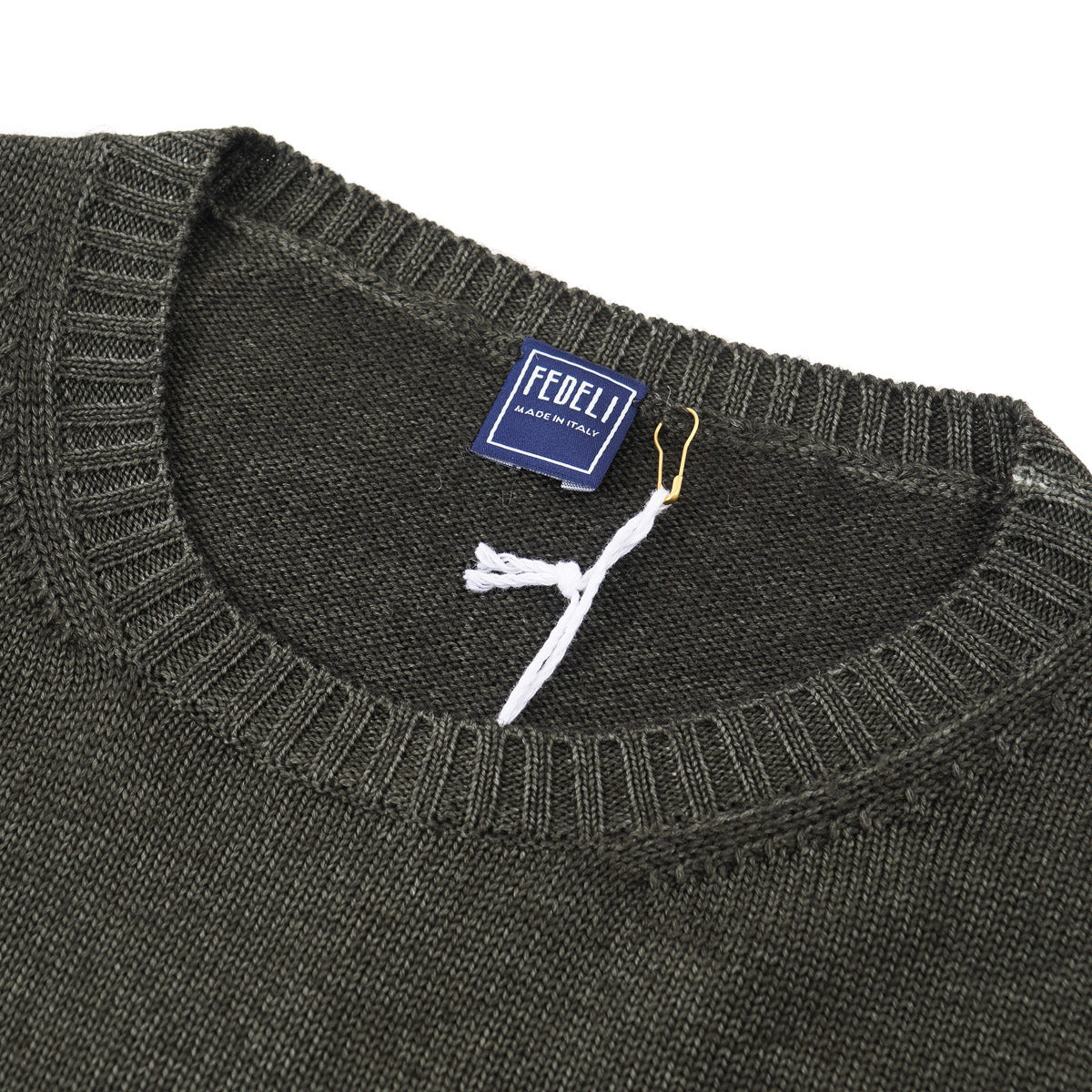 Fedeli Garment-Dyed Merino Wool Sweater - Top Shelf Apparel