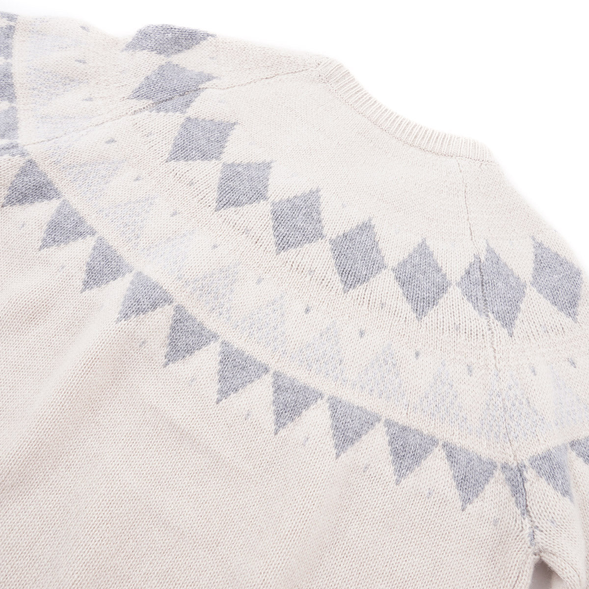 Fedeli Jacquard Knit Cashmere Sweater - Top Shelf Apparel