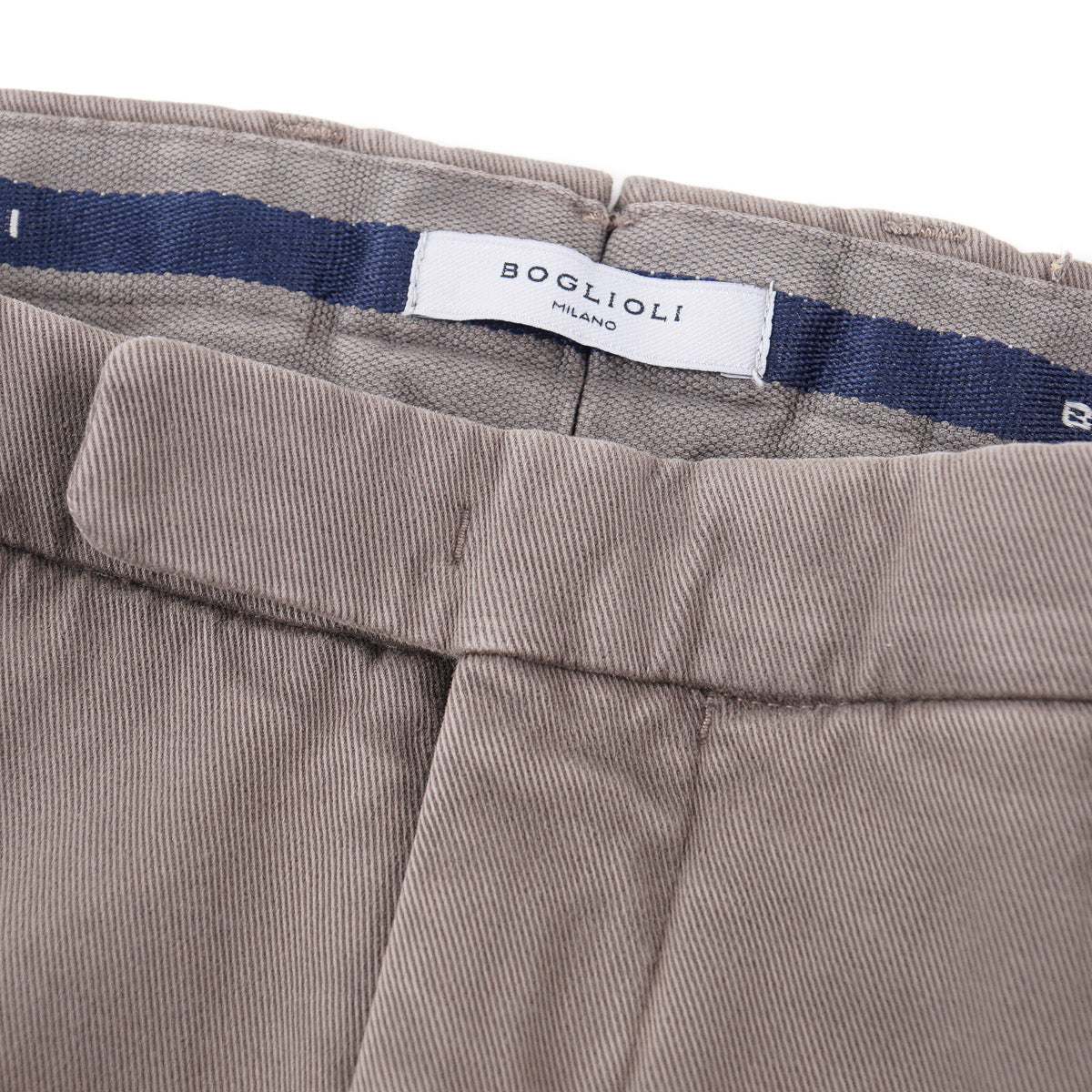 Boglioli Slim-Fit Twill Cotton Pants