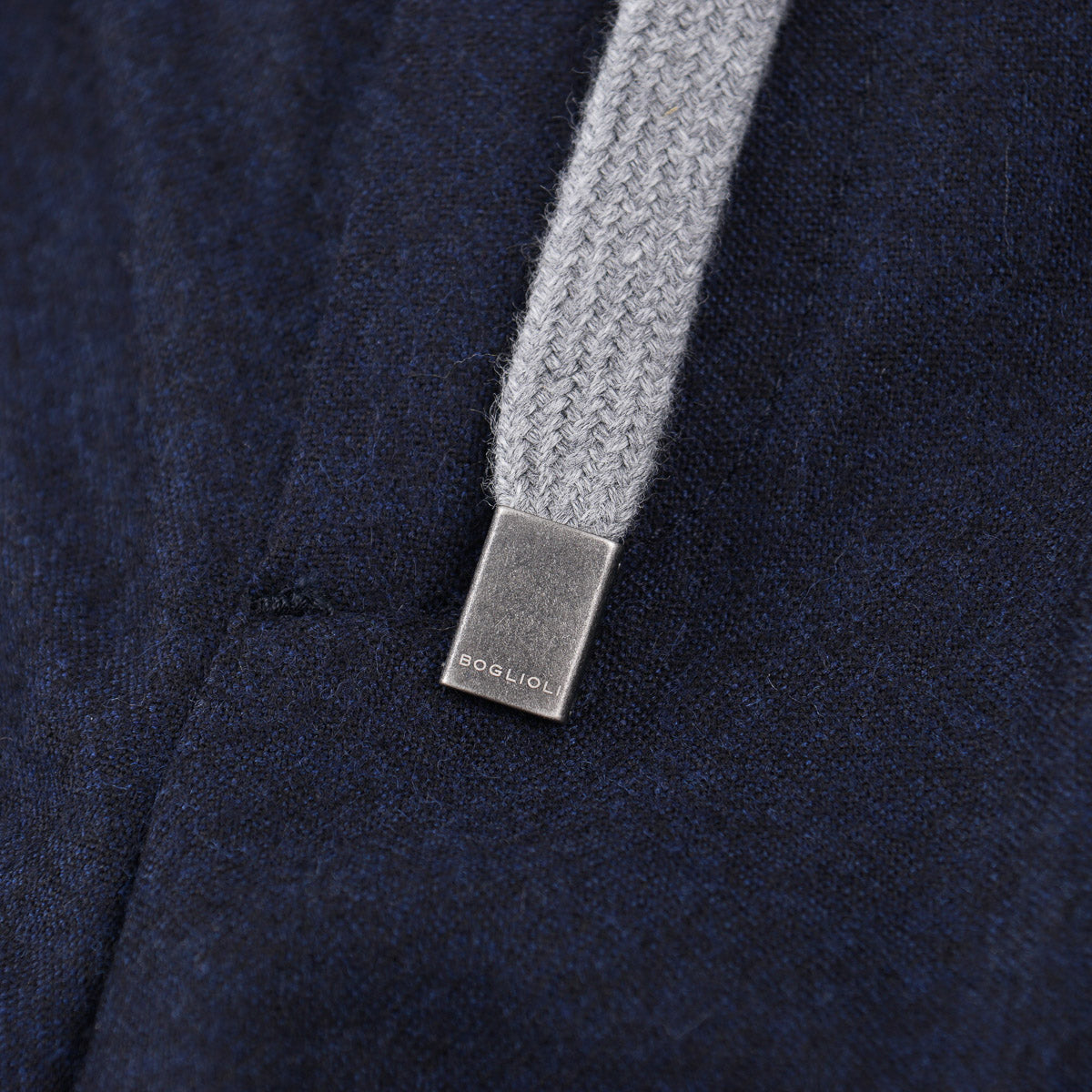 Boglioli Flannel Wool Drawstring Pants