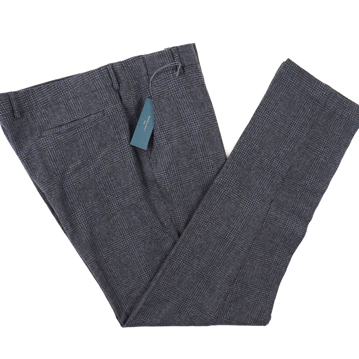 Boglioli Regular-Fit Flannel Wool Pants