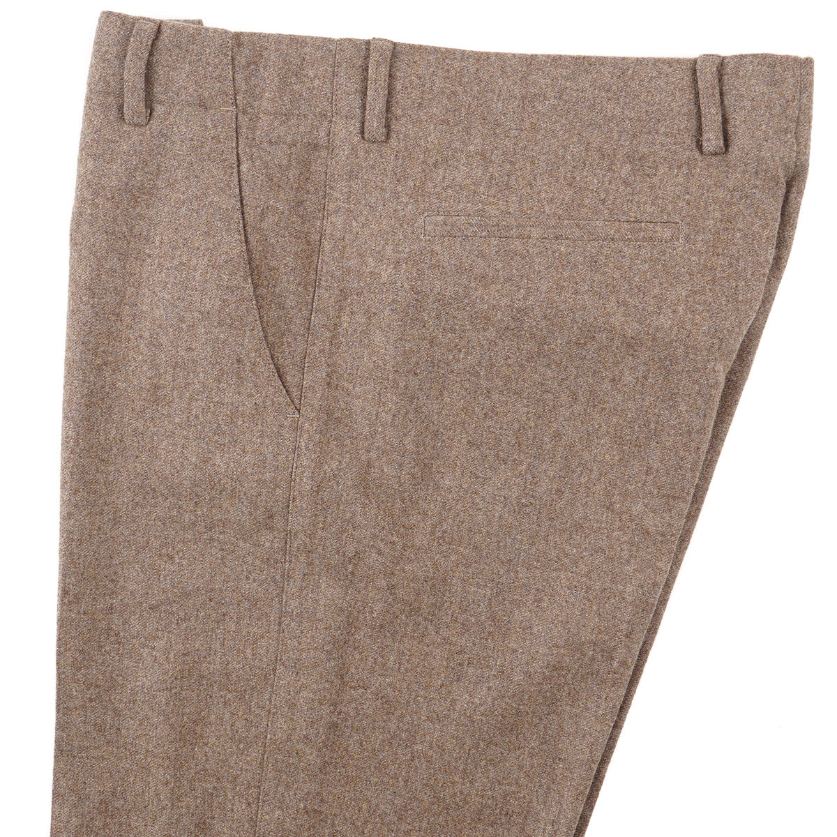Boglioli Regular-Fit Flannel Wool Pants