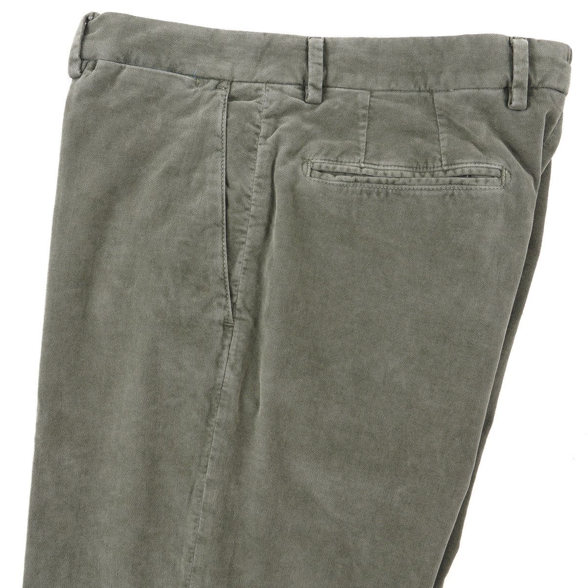 Boglioli Brushed Velvet Cotton Pants