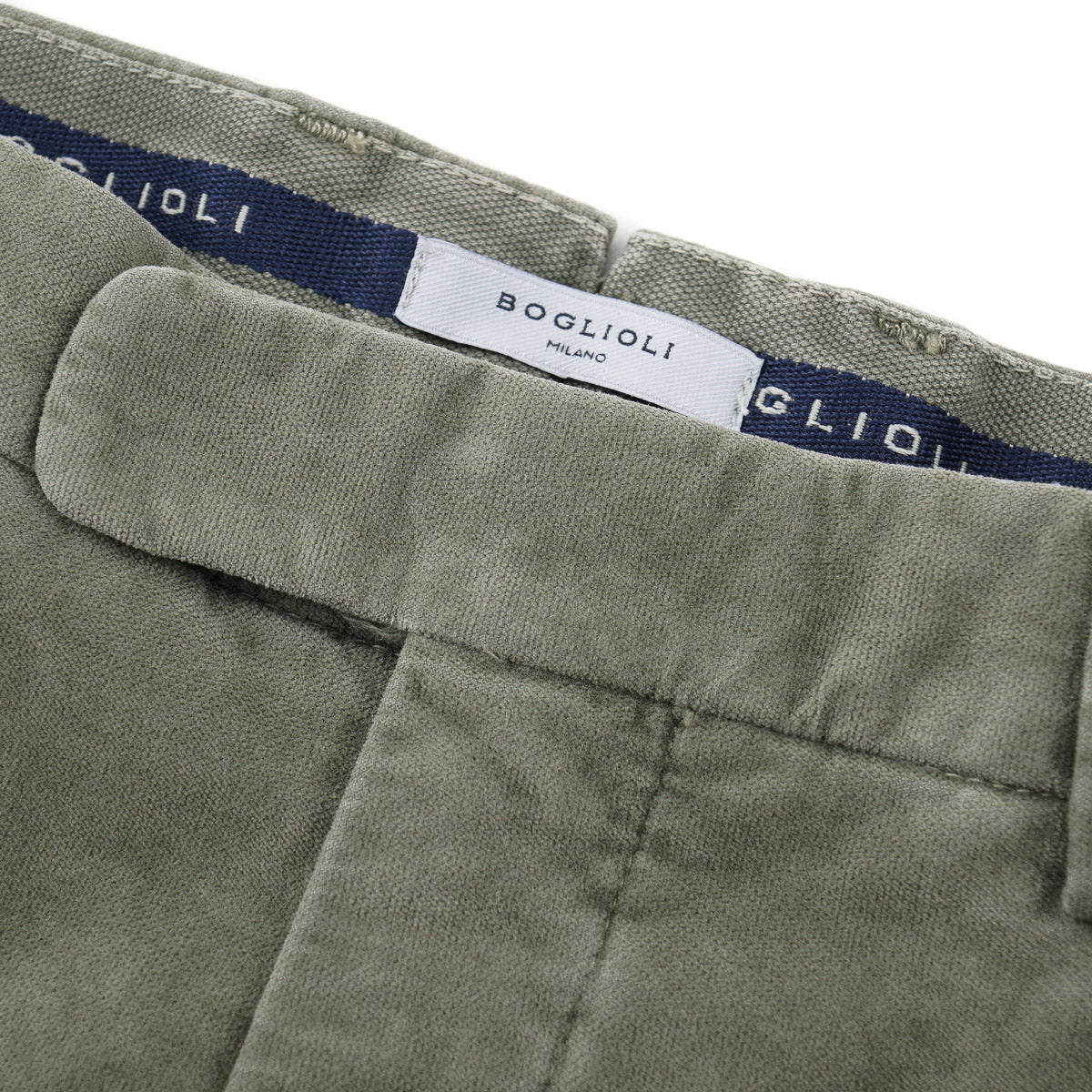 Boglioli Brushed Velvet Cotton Pants