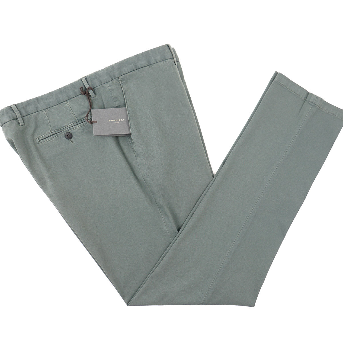 Boglioli Tailored-Fit Woven Cotton Pants