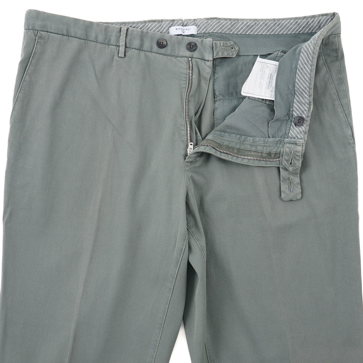 Boglioli Tailored-Fit Woven Cotton Pants
