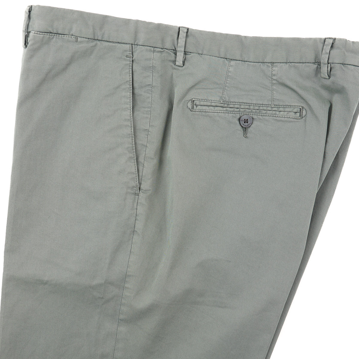 Boglioli Tailored-Fit Twill Cotton Pants