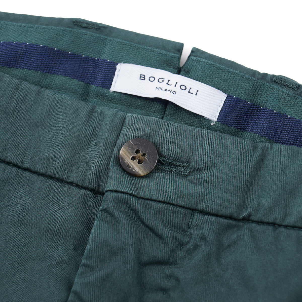 Boglioli Slim-Fit Twill Cotton Pants