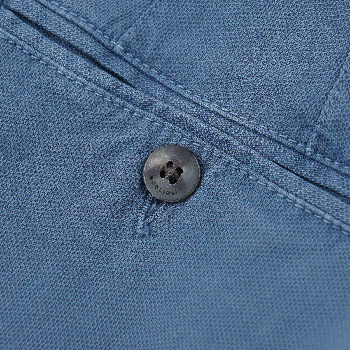 Boglioli Tailored-Fit Woven Cotton Pants