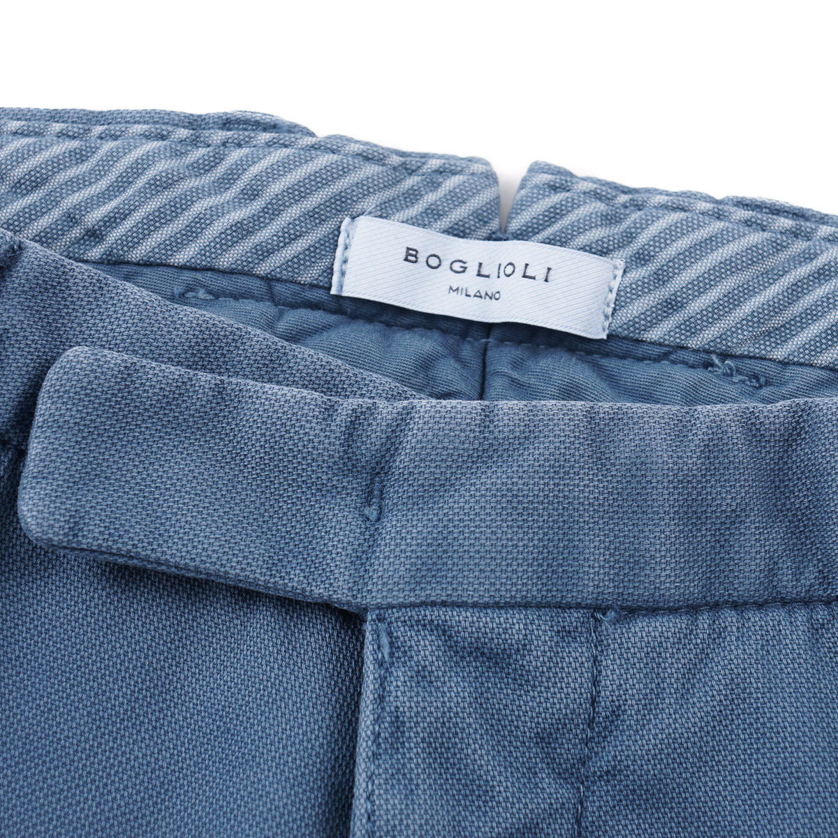 Boglioli Tailored-Fit Woven Cotton Pants