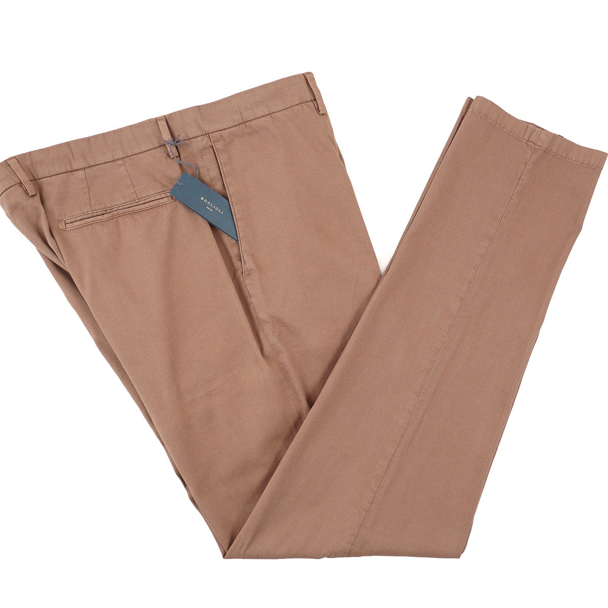 Boglioli Tailored-Fit Woven Cotton Pants