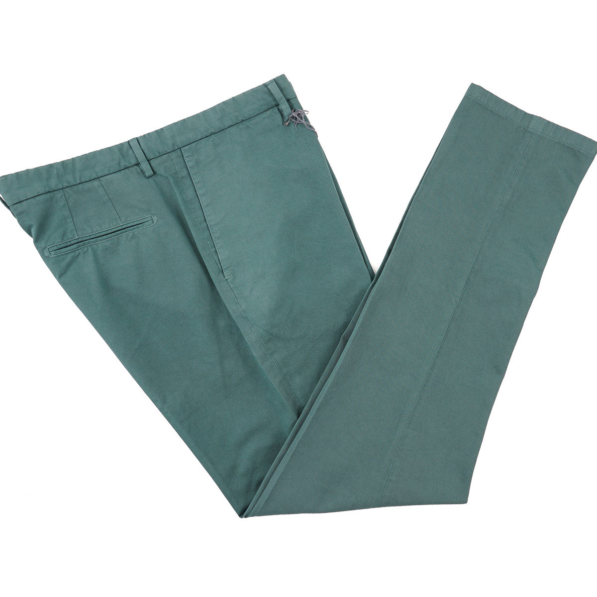 Boglioli Tailored-Fit Cotton-Linen Pants